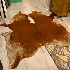 Cowhide rug